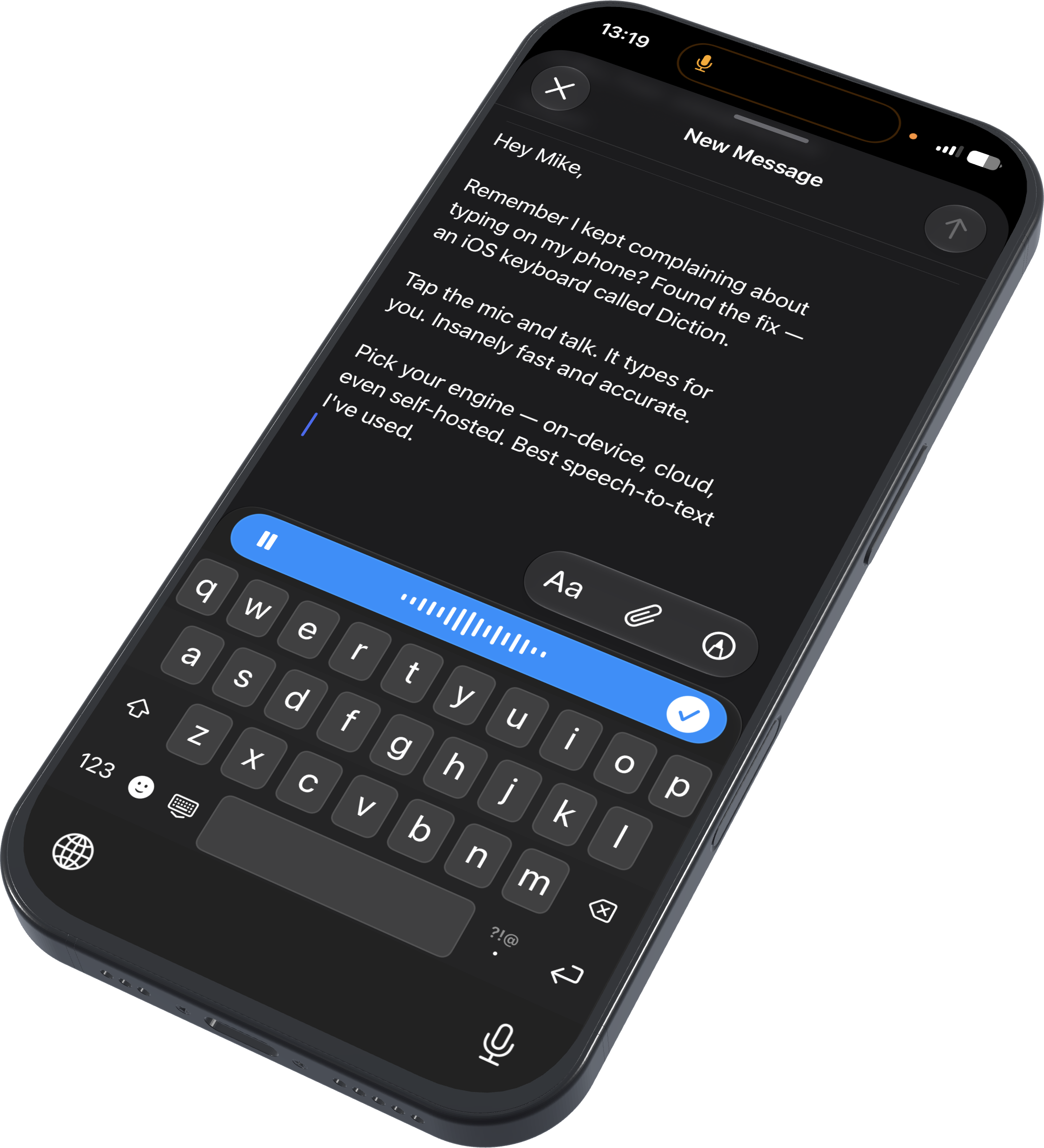Diction 3D phone