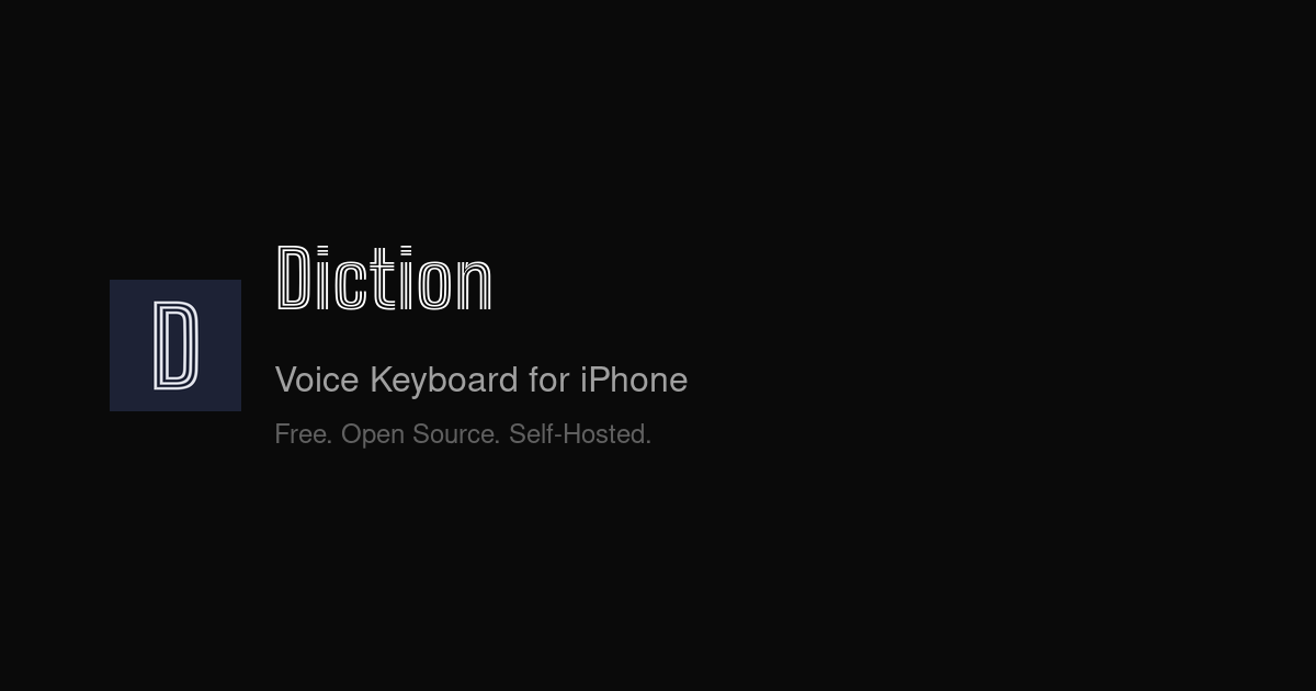 Diction screenshot